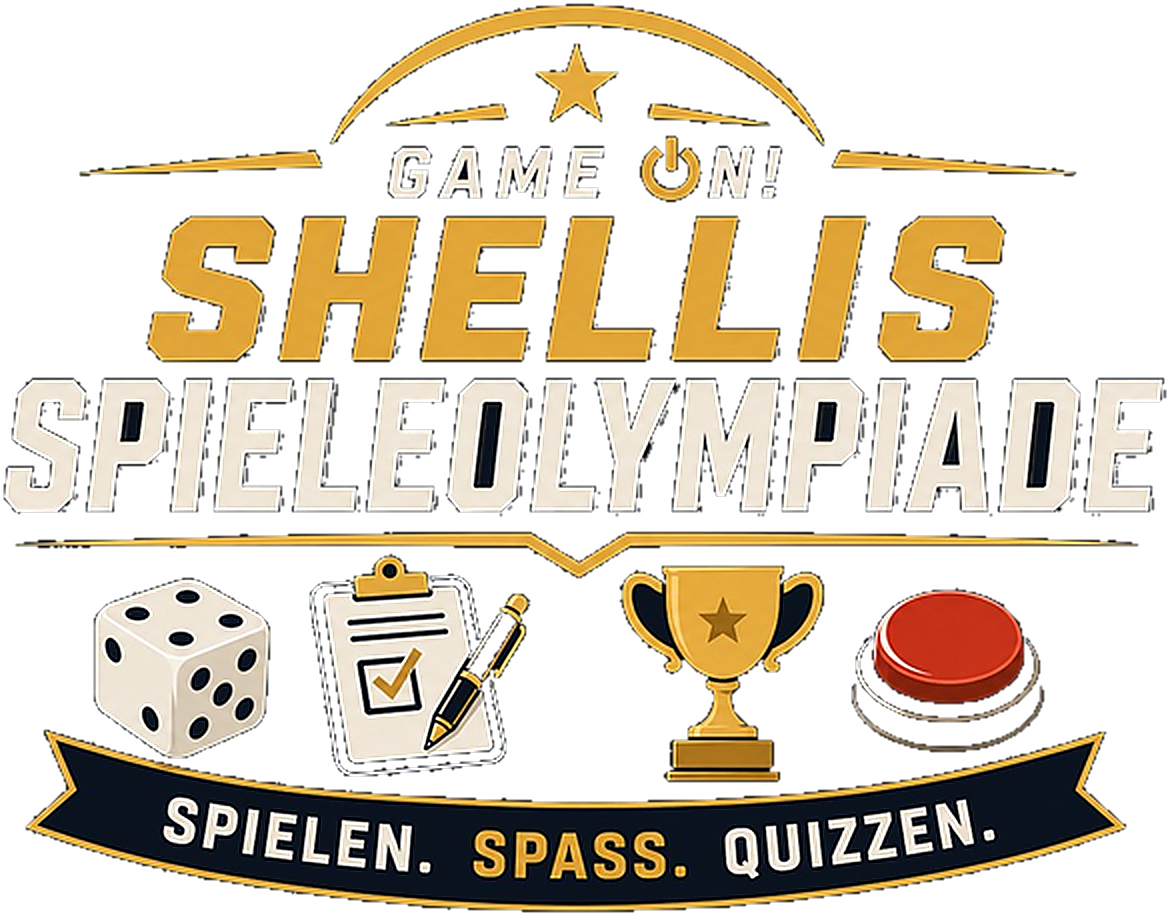 Shellis Spieleolympiade – Game on! Spielen. Spass. Quizzen.